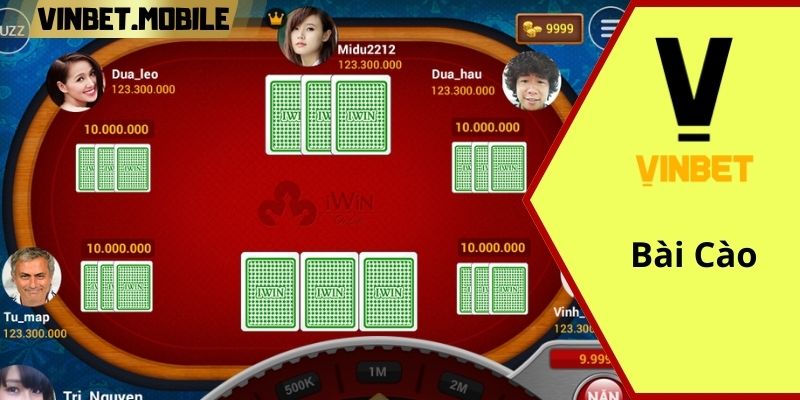 Bài Cào - Trò chơi được săn lùng nhiều số 1 tại VINBET Cào đơn giản với người mới chơi