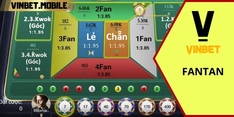 Fantan trực tuyến uy tín và nổi bật nhất năm 2024 tại VINBET Sảnh Fantan đa dạng sôi động nhất tại VINBET