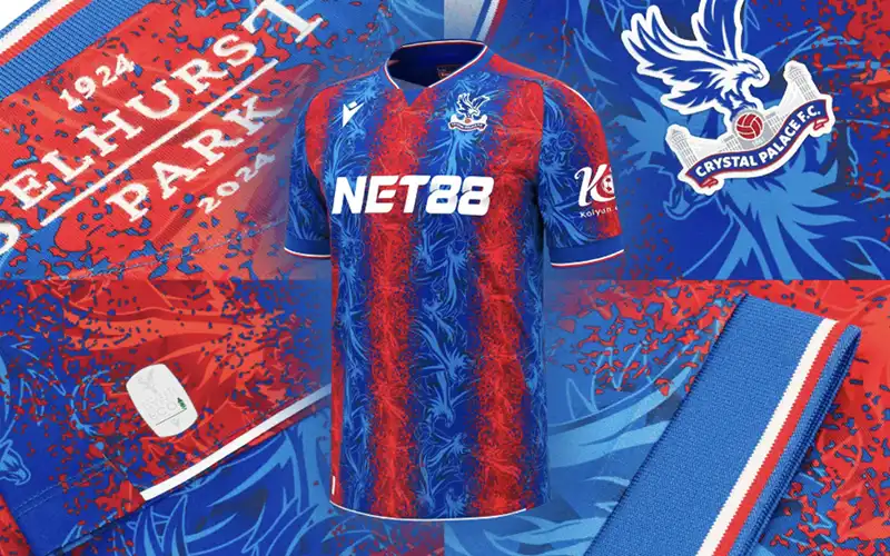 NET88 tài trợ áo đấu CLB Crystal Palace: Cú bắt tay lịch sử khuấy đảo làng thể thao!